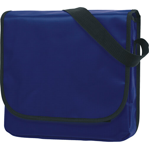 Umschlagtasche CLEVER , blau, Polychlorid, 33,00cm x 9,00cm x 30,00cm (Länge x Höhe x Breite), Bild 1
