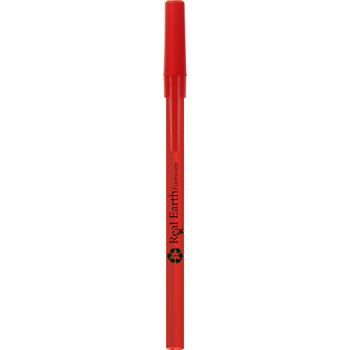BIC® Round Stic® Kugelschreiber , BiC, rot, Kunststoff, 1,20cm x 15,00cm (Länge x Breite), Bild 5
