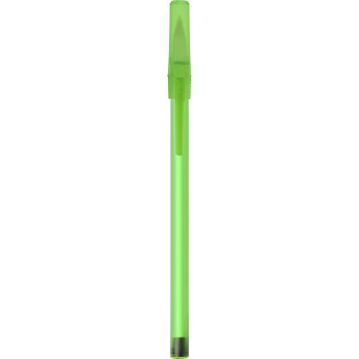 BIC® Round Stic® Kugelschreiber , BiC, gefr. grün, Kunststoff, 1,20cm x 15,00cm (Länge x Breite), Bild 1