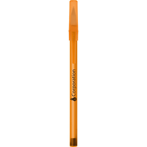 BIC® Round Stic® Kugelschreiber , BiC, gefr. orange, Kunststoff, 1,20cm x 15,00cm (Länge x Breite), Bild 6