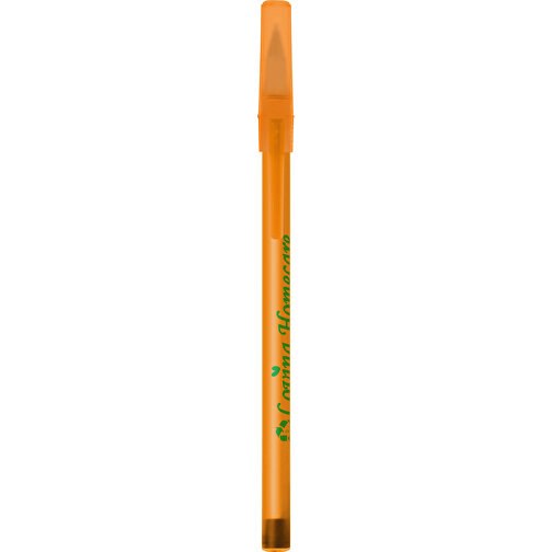 BIC® Round Stic® Kugelschreiber , BiC, gefr. orange, Kunststoff, 1,20cm x 15,00cm (Länge x Breite), Bild 4