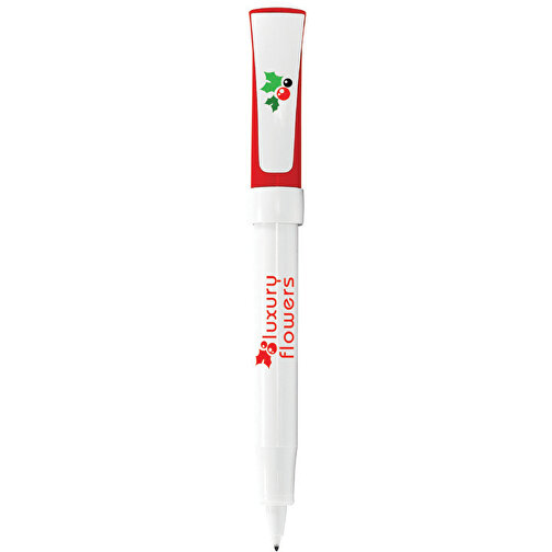 BIC® XS Fineliner , BiC, rot/weiß, Kunststoff, 1,70cm x 12,60cm (Länge x Breite), Bild 1