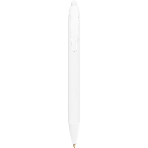 BIC® Widebody Digital Kugelschreiber , BiC, weiss, Kunststoff, 1,50cm x 14,20cm (Länge x Breite), Bild 1
