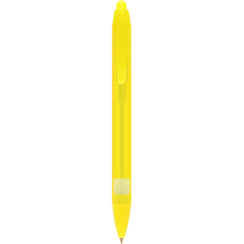 BIC® Widebody Digital Kugelschreiber , BiC, gefr. gelb, Kunststoff, 1,50cm x 14,20cm (Länge x Breite), Bild 1