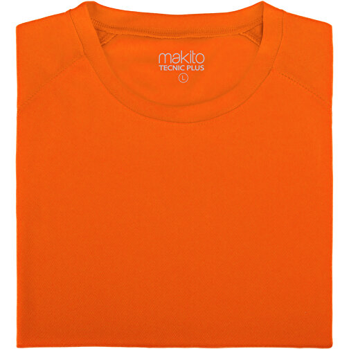 Erwachsene T-Shirt Tecnic Plus , orange, 100% Polyester 135 g/ m2, XL, , Bild 1