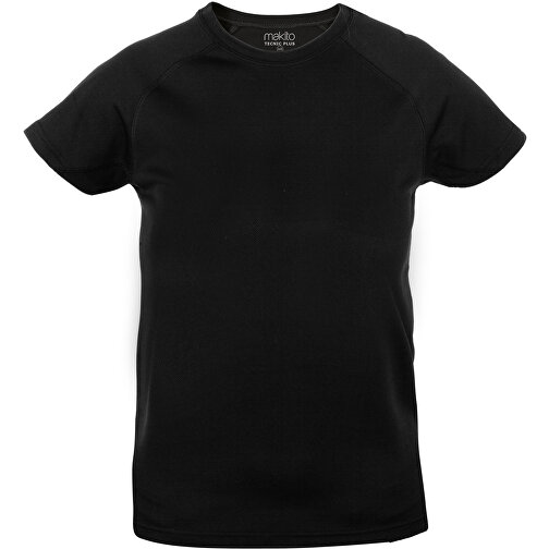 Kinder T-Shirt Tecnic Plus , schwarz, 100% Polyester 135 g/ m2, 4-5, , Bild 1