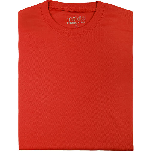 Frauen T-Shirt Tecnic Plus , rot, 100% Polyester 135 g/ m2, S, , Bild 1
