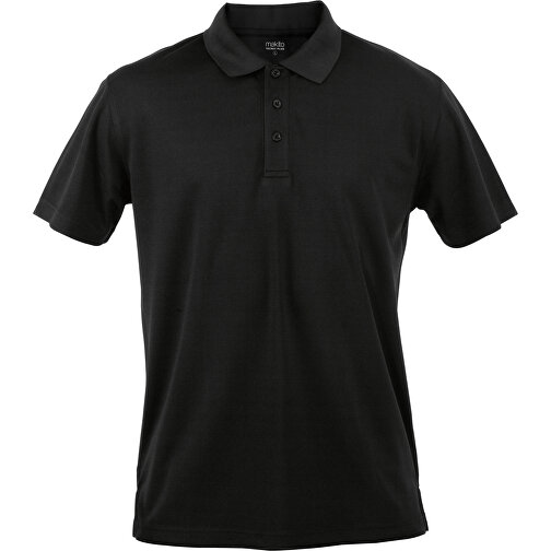 Polo-Shirt Tecnic Plus , schwarz, 100% Polyester 180 g/ m2, L, , Bild 1