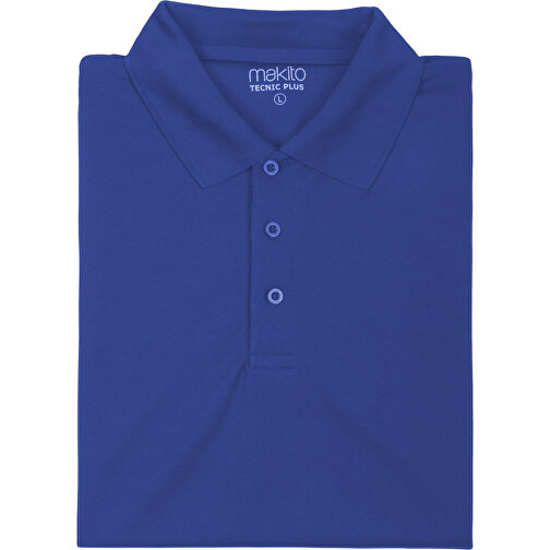 Polo-Shirt Tecnic Plus , blau, 100% Polyester 180 g/ m2, XXL, , Bild 1
