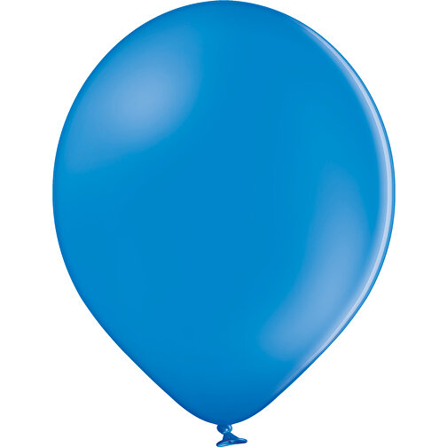 Luftballon 80-90cm Umfang , mittelblau, Naturlatex, 27,00cm x 29,00cm x 27,00cm (Länge x Höhe x Breite), Bild 1
