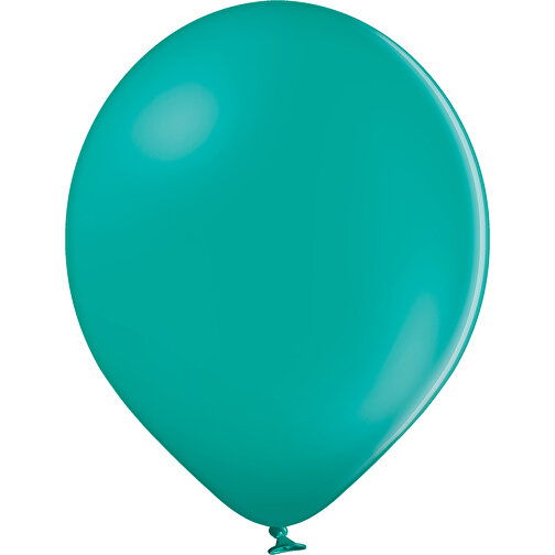 Luftballon 90-100cm Umfang , türkis, Naturlatex, 30,00cm x 32,00cm x 30,00cm (Länge x Höhe x Breite), Bild 1