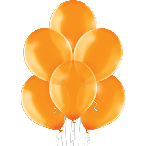 Luftballon 80-90cm Umfang , orange, Naturlatex, 27,00cm x 29,00cm x 27,00cm (Länge x Höhe x Breite), Bild 2