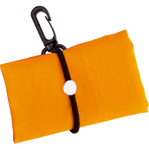 Faltbare Tasche Persey , orange, Polyester 190T, 42,50cm x 7,00cm x 38,00cm (Länge x Höhe x Breite), Bild 1