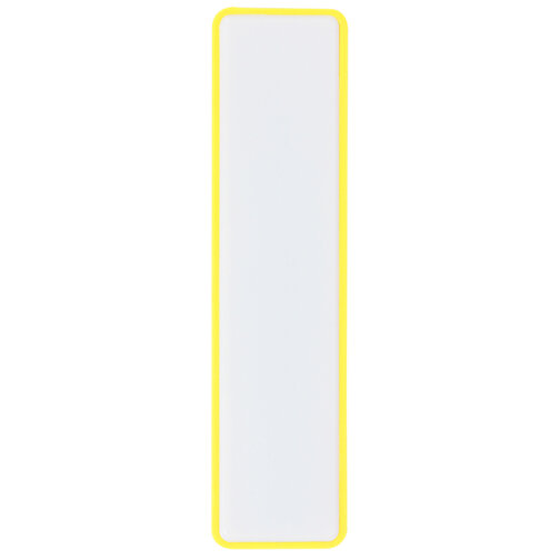 Power Bank Patsy , Promo Effects, gelb, Kunststoff (ABS), 9,60cm x 2,50cm x 2,50cm (Länge x Höhe x Breite), Bild 2
