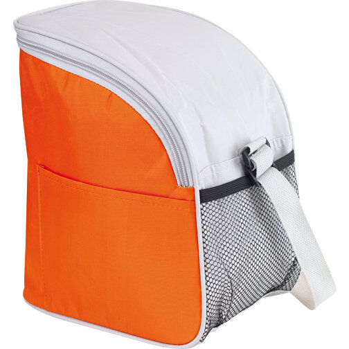 Kühltasche GLACIAL , orange, 420D Polyester, 23,00cm x 26,00cm x 16,00cm (Länge x Höhe x Breite), Bild 1