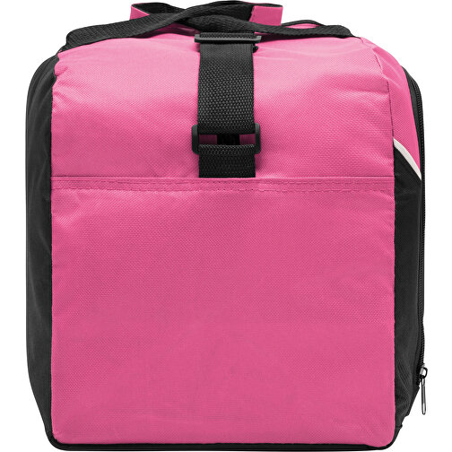 Sporttasche JORDAN , pink, schwarz, 600D Polyester, 48,00cm x 28,00cm x 22,00cm (Länge x Höhe x Breite), Bild 5