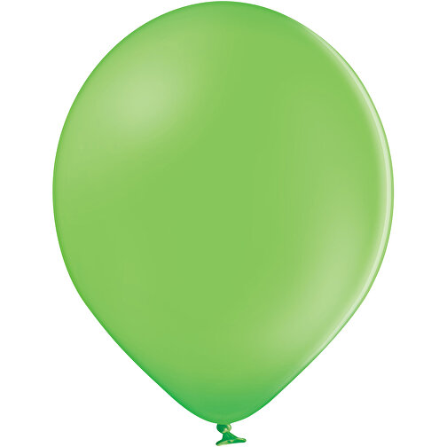 Standardluftballon Ohne Druck , mittelgrün, Naturkautschuk, , Bild 1