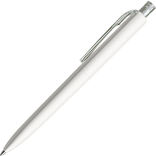 Prodir DS8 PMM Push Kugelschreiber , Prodir, weiss, Kunststoff, 14,10cm x 1,50cm (Länge x Breite), Bild 4
