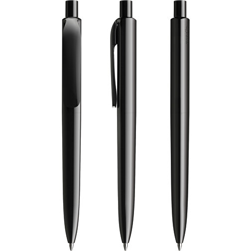 Prodir DS8 PPP Push Kugelschreiber , Prodir, schwarz, Kunststoff, 14,10cm x 1,50cm (Länge x Breite), Bild 6