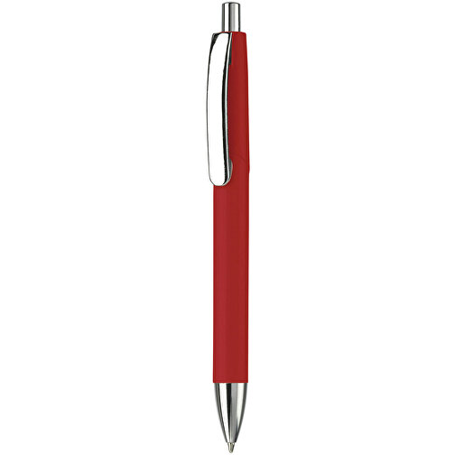 Kugelschreiber Texas Metallclip HC , rot, ABS & Metall, 14,70cm (Länge), Bild 1
