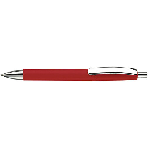 Kugelschreiber Texas Metallclip HC , rot, ABS & Metall, 14,70cm (Länge), Bild 3