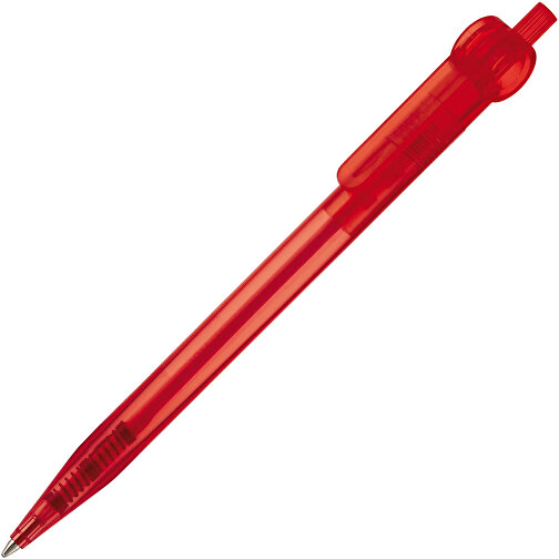 Kugelschreiber Futurepoint Transparent , transparent rot, ABS, 14,50cm (Länge), Bild 2
