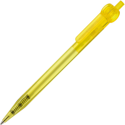 Kugelschreiber Futurepoint Transparent , transparent gelb, ABS, 14,50cm (Länge), Bild 2