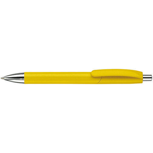 Kugelschreiber Texas Hardcolour , gelb, ABS & Metall, 14,70cm (Länge), Bild 3