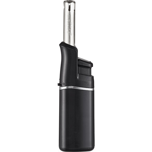 Unilite® BERGAMO 06 Mini-Stabfeuerzeug , Unilite, schwarz, AS/ABS, 2,60cm x 11,10cm x 1,40cm (Länge x Höhe x Breite), Bild 1
