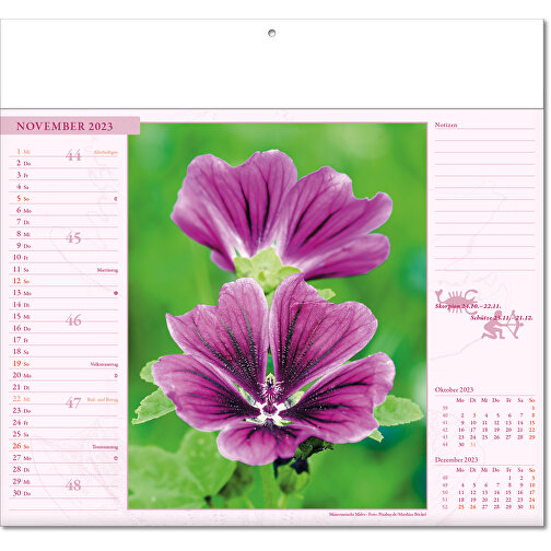 Bildkalender 'Blütenwelt' , Papier, 27,00cm x 30,00cm (Höhe x Breite), Bild 12
