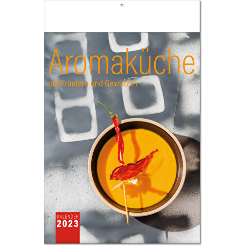 Calendario 'Aroma Kitchen' nel formato 24 x 37,5 cm, con pieghe, Immagine 1