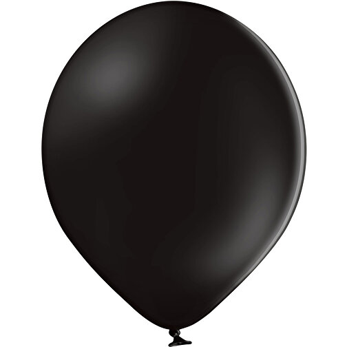 Standardluftballon Klein , schwarz, Naturkautschuk, , Bild 1