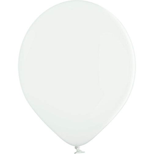 Standardluftballon Klein , weiß, Naturkautschuk, , Bild 1