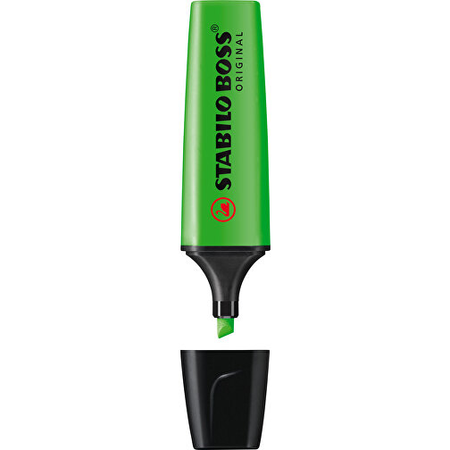 STABILO BOSS ORIGINAL Leuchtmarkierer , Stabilo, grün, Kunststoff, 10,50cm x 1,70cm x 2,70cm (Länge x Höhe x Breite), Bild 1