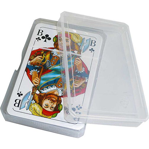 Doppelkopf , 320 g/m² Spielkartenkarton, 9,20cm x 5,90cm (Länge x Breite), Bild 1