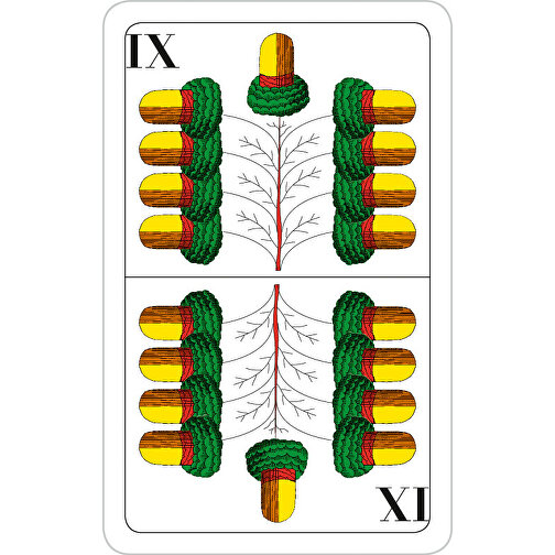 Schnaps , 410 g/m² Spielkartenkarton, 10,00cm x 6,30cm (Länge x Breite), Bild 3