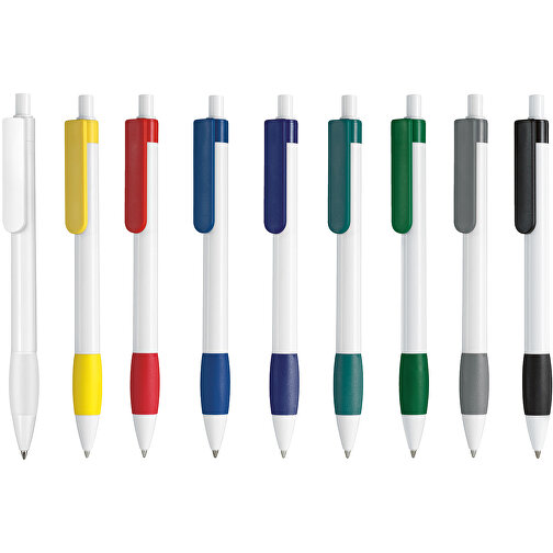 Kugelschreiber DIVA , Ritter-Pen, signalrot, ABS-Kunststoff, 13,60cm (Länge), Bild 4