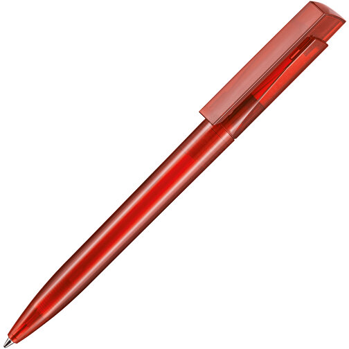 Kugelschreiber FRESH TRANSPARENT , Ritter-Pen, kirsch-rot, ABS-Kunststoff, 14,50cm (Länge), Bild 2