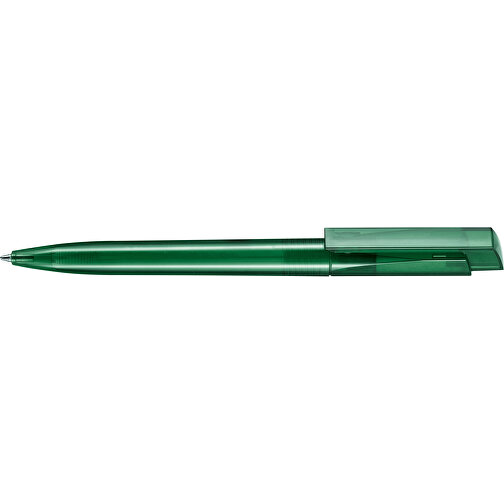 Kugelschreiber FRESH TRANSPARENT , Ritter-Pen, limonen-grün, ABS-Kunststoff, 14,50cm (Länge), Bild 3