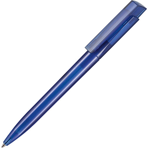 Kugelschreiber FRESH TRANSPARENT , Ritter-Pen, royal-blau, ABS-Kunststoff, 14,50cm (Länge), Bild 2