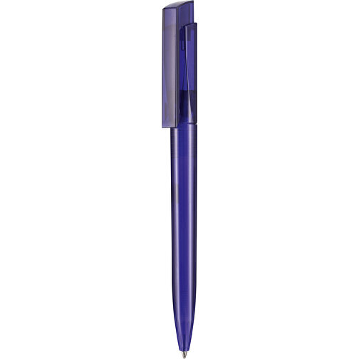 Kugelschreiber FRESH TRANSPARENT , Ritter-Pen, ocean-blau, ABS-Kunststoff, 14,50cm (Länge), Bild 1