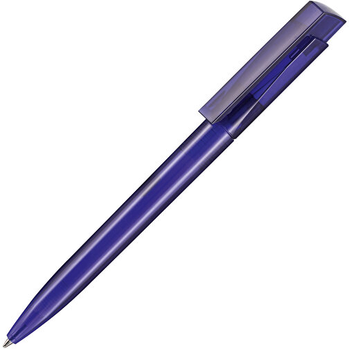 Kugelschreiber FRESH TRANSPARENT , Ritter-Pen, ocean-blau, ABS-Kunststoff, 14,50cm (Länge), Bild 2