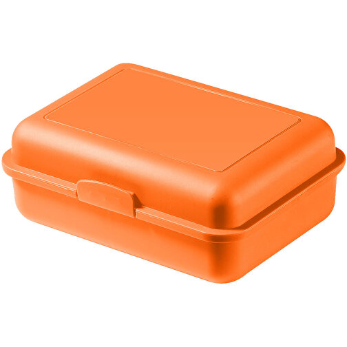 Vorratsdose 'School-Box' Groß , standard-orange, Kunststoff, 17,50cm x 6,80cm x 13,10cm (Länge x Höhe x Breite), Bild 1