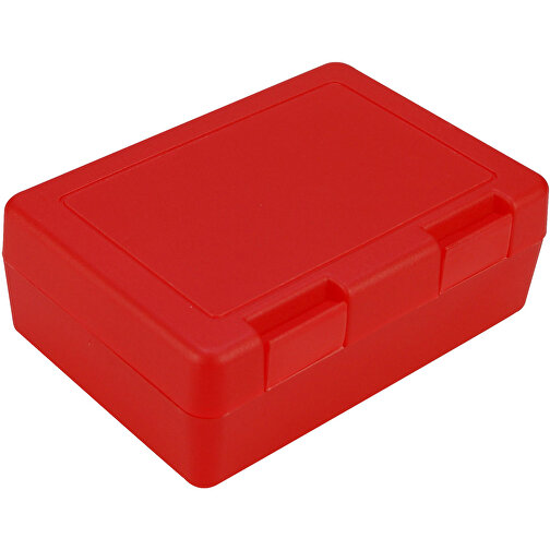 Vorratsdose 'Dinner-Box' , trend-rot PP, Kunststoff, 18,00cm x 6,50cm x 13,00cm (Länge x Höhe x Breite), Bild 1