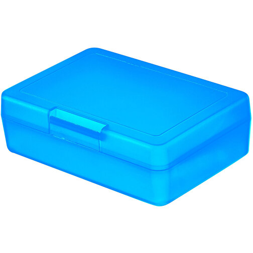 Vorratsdose 'Lunch-Box' , pastell-blau, Kunststoff, 16,20cm x 5,00cm x 11,30cm (Länge x Höhe x Breite), Bild 1