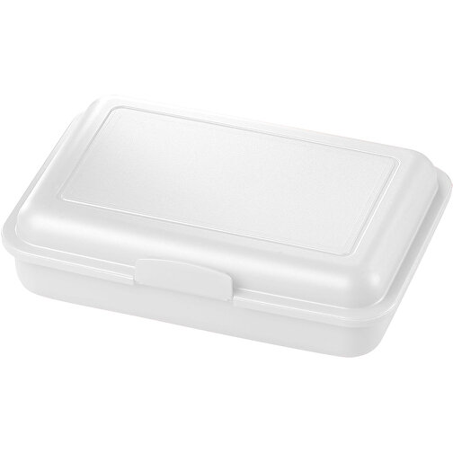 Vorratsdose 'School-Box' Junior , weiß, Kunststoff, 16,00cm x 4,10cm x 11,70cm (Länge x Höhe x Breite), Bild 1