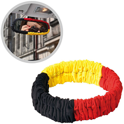 Multifunktionsband 'Nations' , Deutschland-Farben, Textil, 4,50cm (Höhe), Bild 2