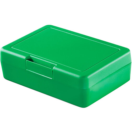 Vorratsdose 'Lunch-Box' , standard-grün, Kunststoff, 16,20cm x 5,00cm x 11,30cm (Länge x Höhe x Breite), Bild 1