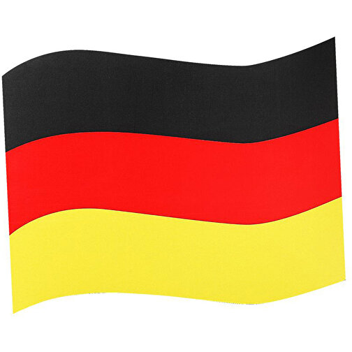 Automagnet 'Flagge' Mittel , Deutschland-Farben, Metall, 15,00cm x 0,10cm x 21,00cm (Länge x Höhe x Breite), Bild 1