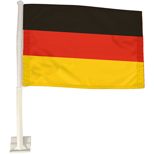 Autofahne 'Nations - Deutschland' , Deutschland-Farben, Textil, 45,00cm x 29,00cm (Länge x Breite), Bild 1